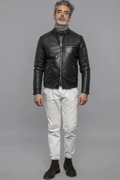 Blouson Homme The Jack Leathers Backwards Reversible Plonge Black