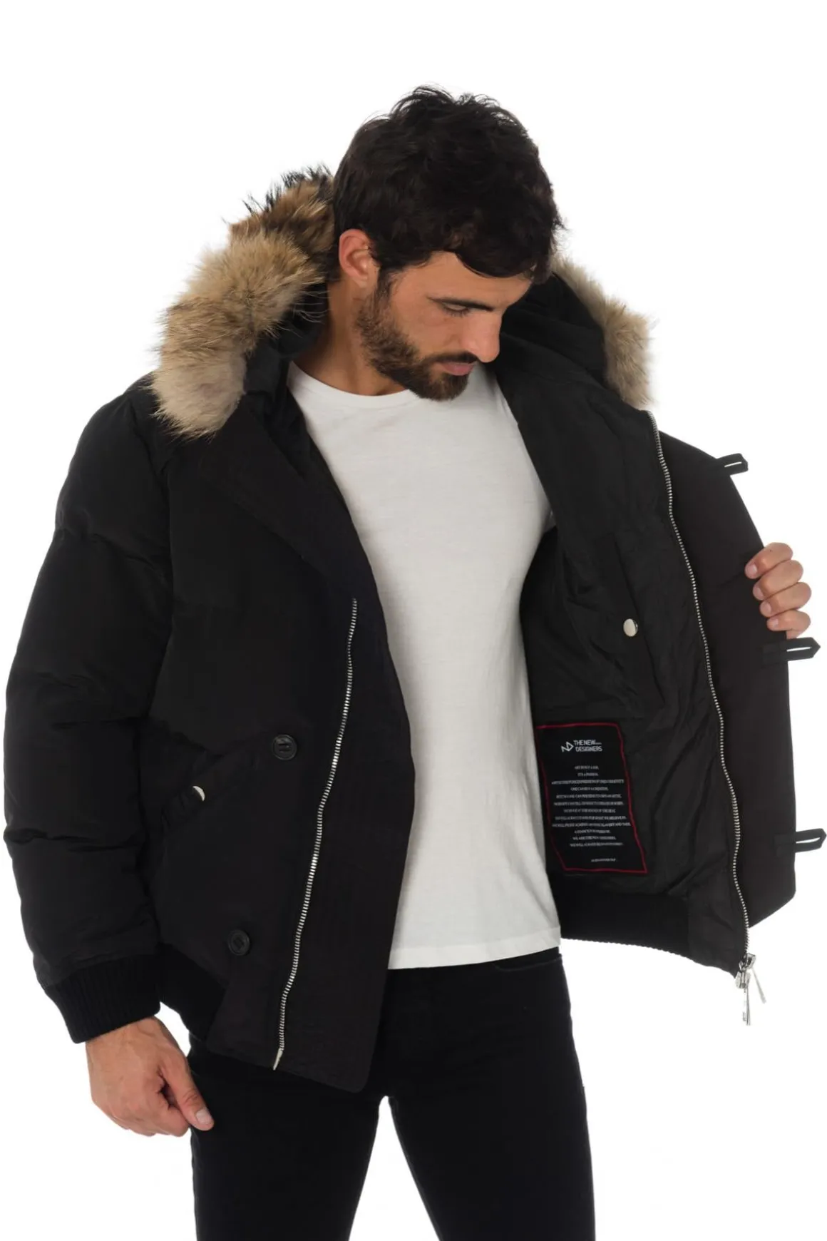 Blouson Homme The New Designers Renewall Black