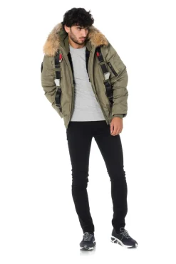Blouson Homme The New Designers Pilot Kaki