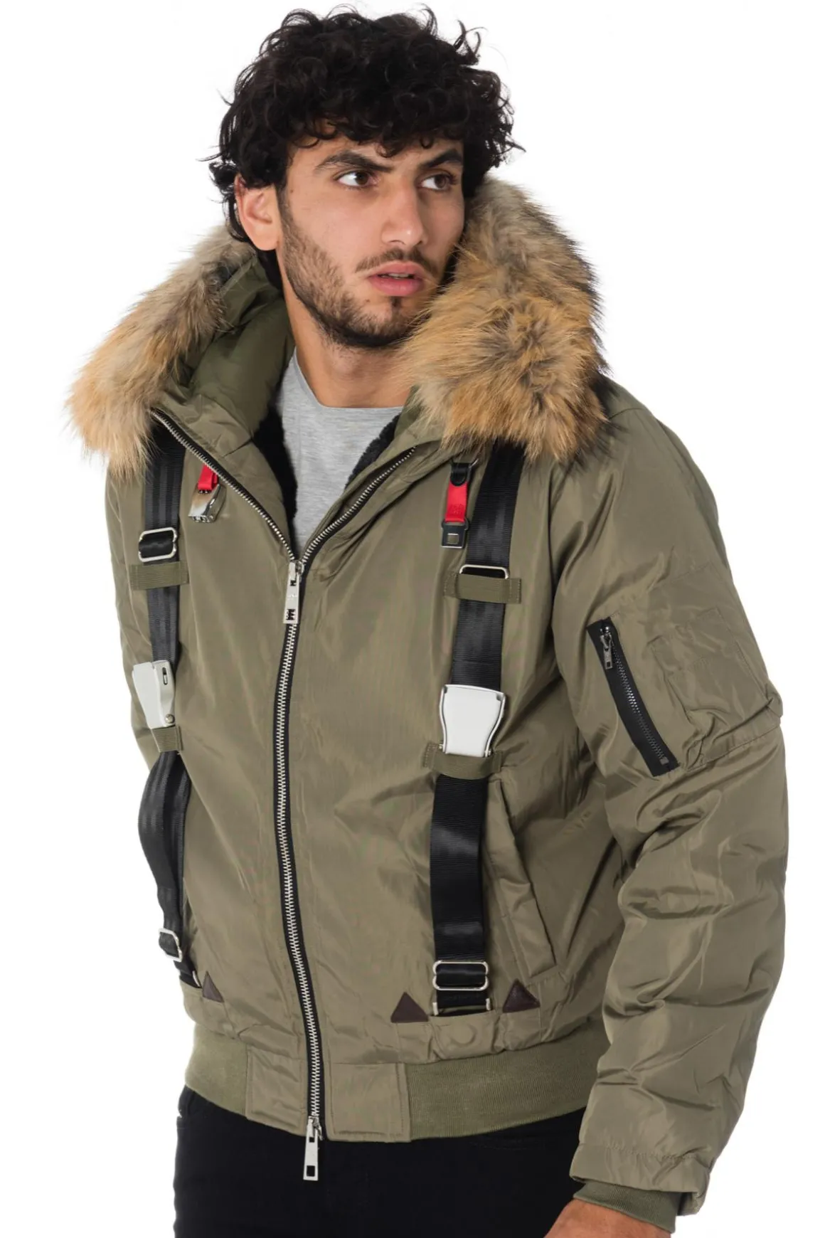 Blouson Homme The New Designers Pilot Kaki