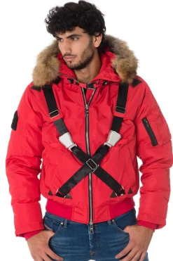 Blouson Homme The New Designers Pilot Red