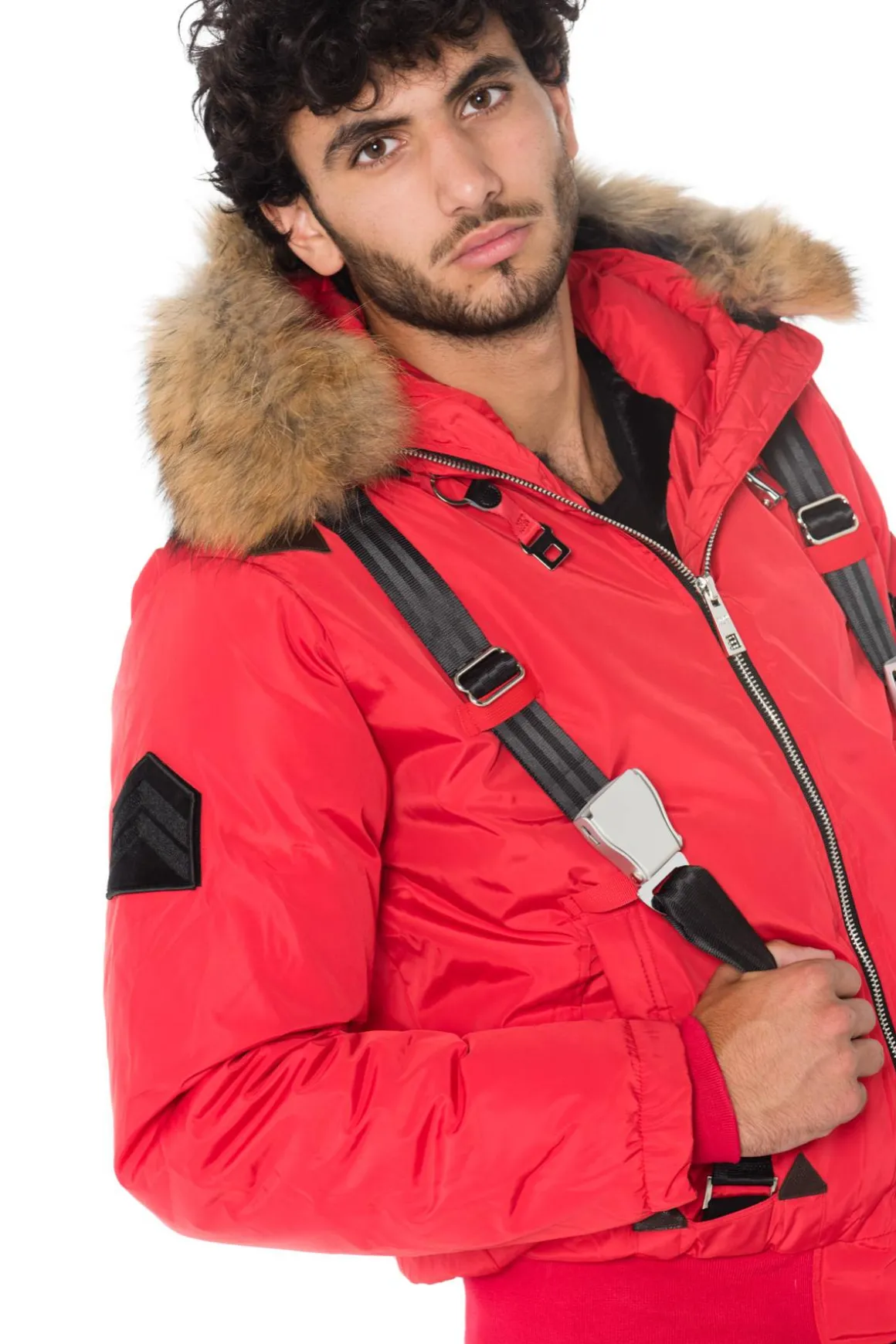 Blouson Homme The New Designers Pilot Red