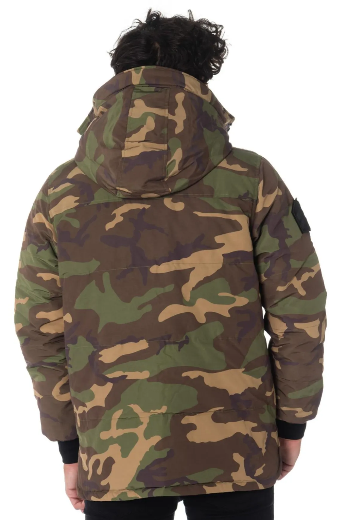 Blouson Homme The New Designers Snapped Black/Kaki