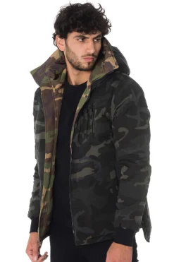Blouson Homme The New Designers Snapped Black/Kaki