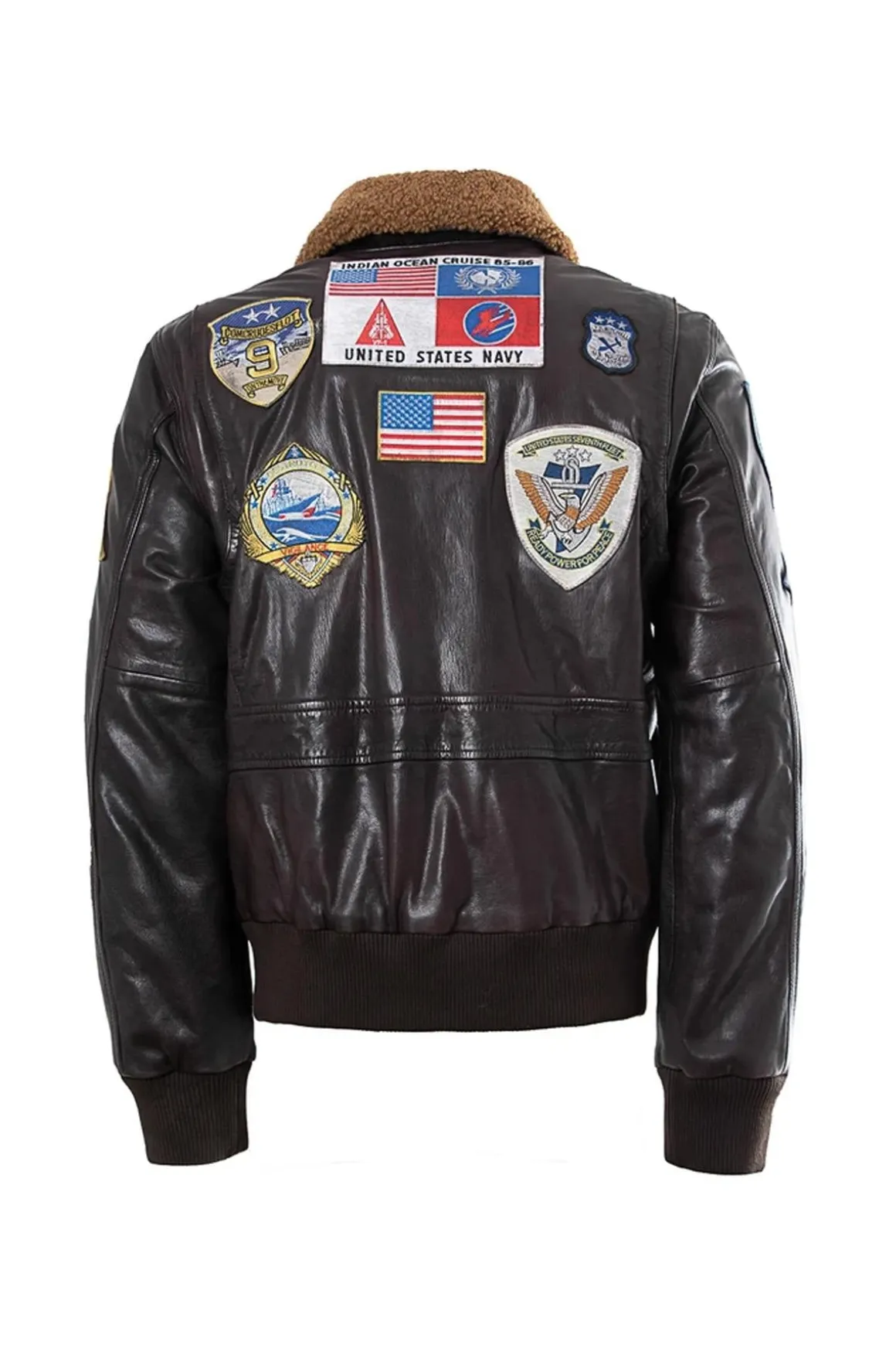 Blouson Homme Top Gun Tg-Lea-02 Jacket Men Brown