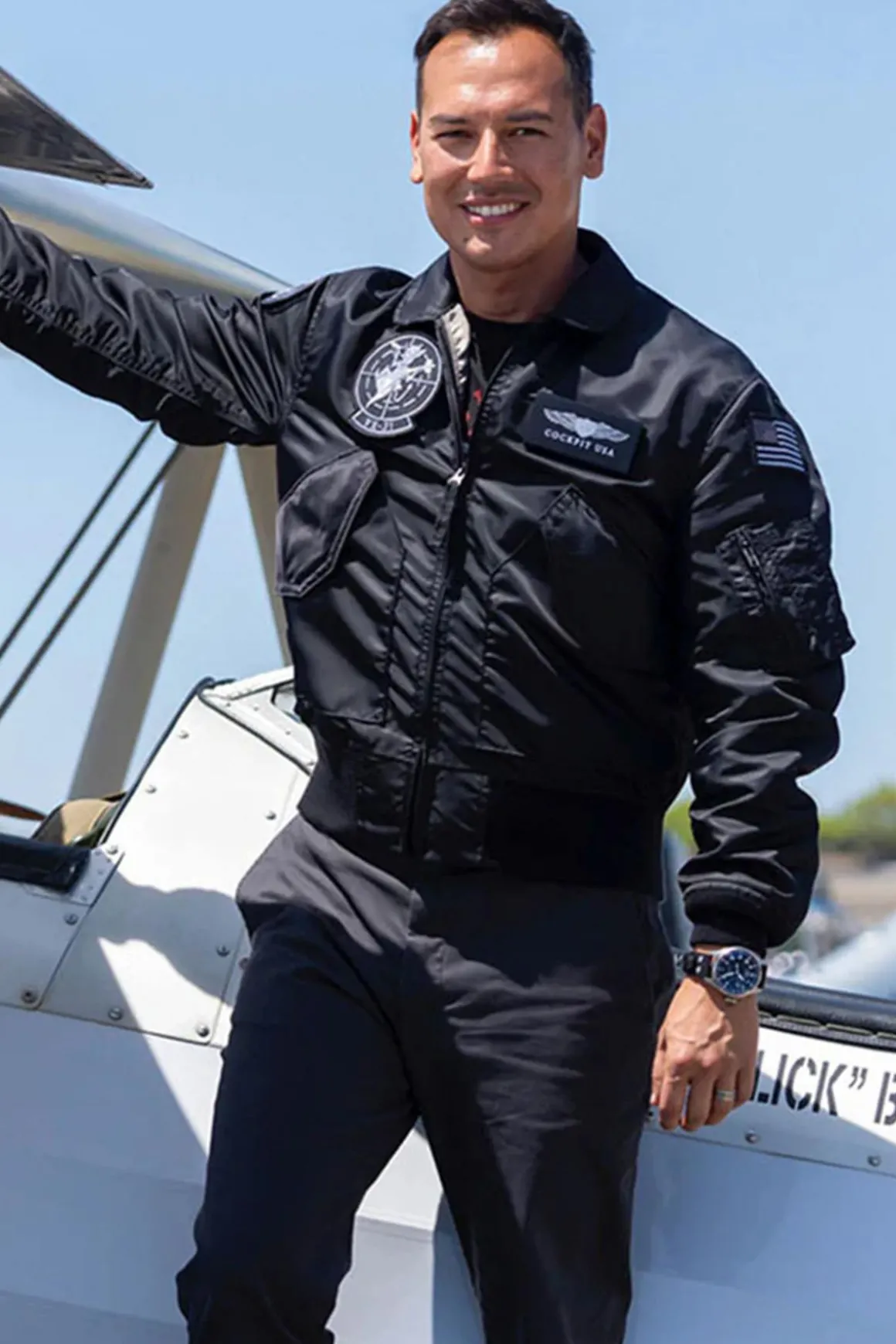 Blouson Homme Top Gun Z24B100 Black
