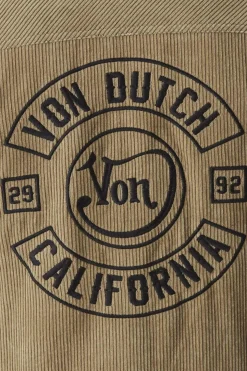 Blouson Homme Von Dutch Jacket Velvet Mu