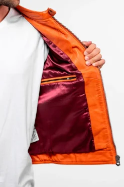 Blouson Homme Von Dutch Road Von Sheep Atlas Veg Burnt Orange