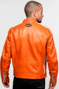 Blouson Homme Von Dutch Road Von Sheep Atlas Veg Burnt Orange
