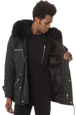Blouson Homme Wild Arctic By Flo & Clo Joker Tex + Fur Piuminonero
