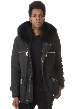 Blouson Homme Wild Arctic By Flo & Clo Joker Tex + Fur Piuminonero