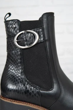 Boots / Bottes Femme Redskins Rs.flag V1 Crust Noir