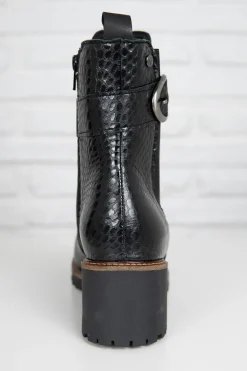 Boots / Bottes Femme Redskins Rs.flag V1 Crust Noir