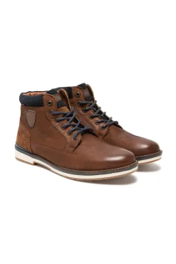 Boots / Bottes Homme Redskins Accroli Cognac Marine