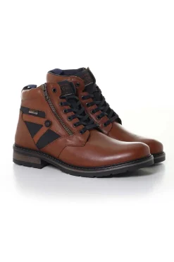 Boots / Bottes Homme Redskins Eternel Cognac+Marine