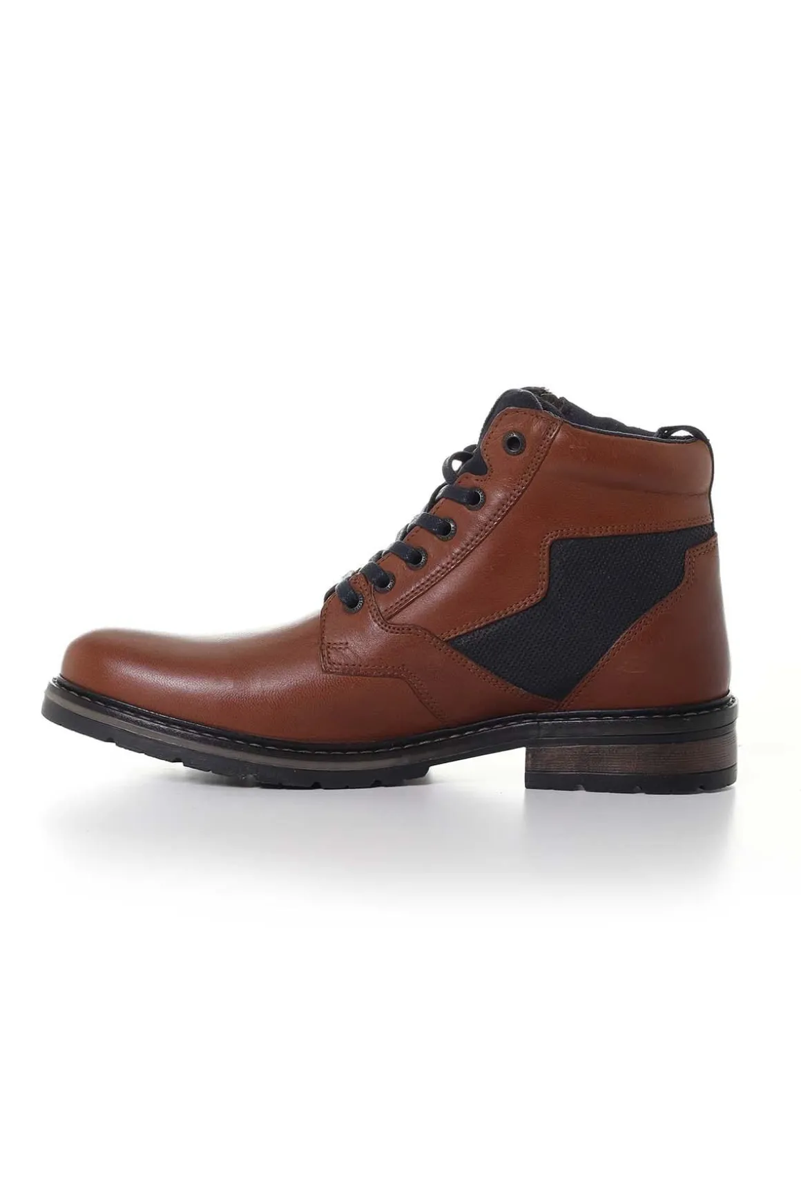 Boots / Bottes Homme Redskins Eternel Cognac+Marine