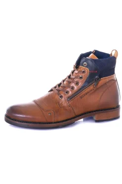 Boots / Bottes Homme Redskins Hamam Cognac Marine