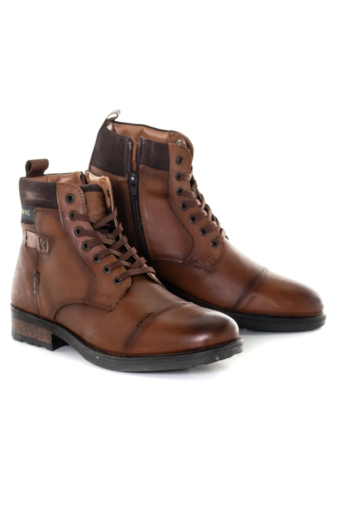 Boots / Bottes Homme Redskins Spicy Cognac Marine