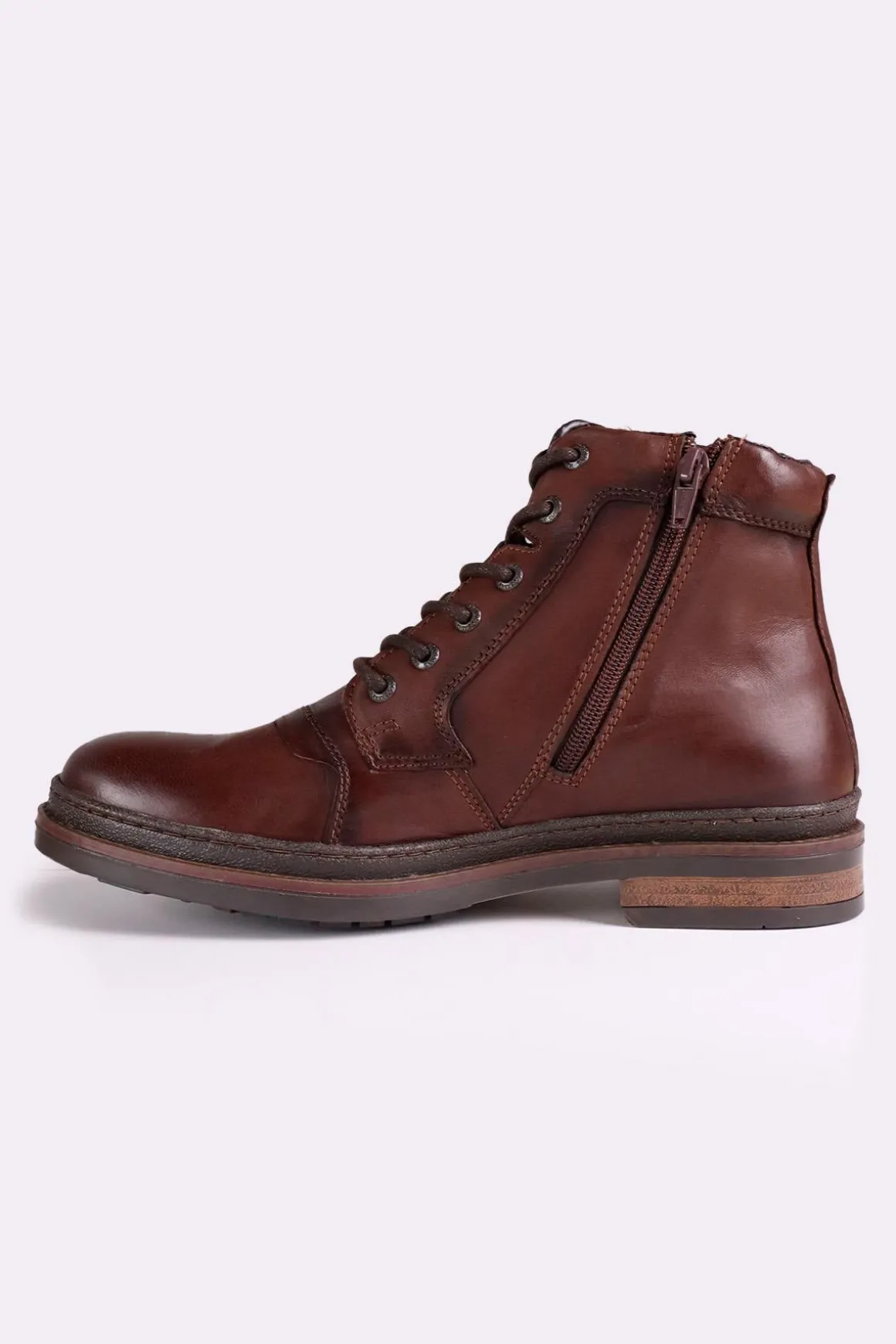 Boots / Bottes Homme Redskins Triomphe Chataigne