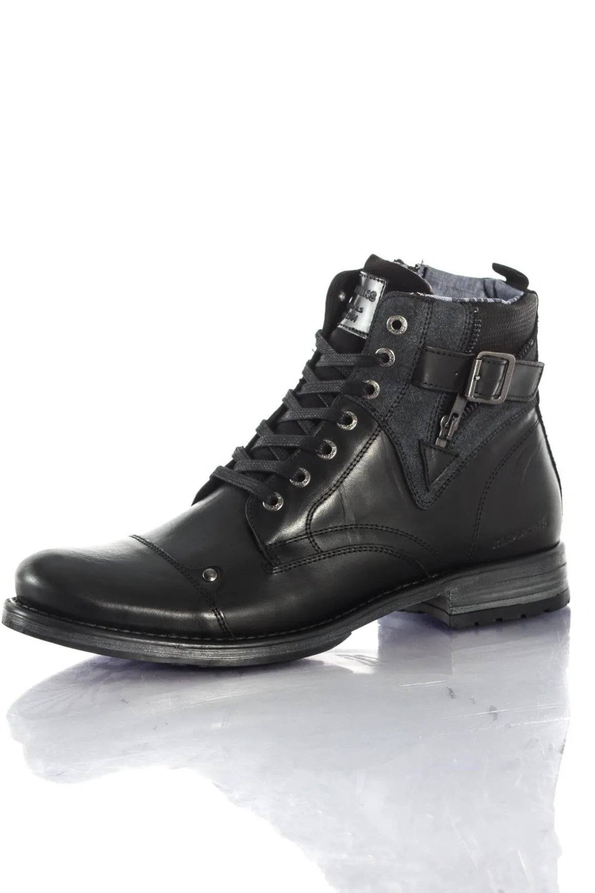 Boots / Bottes Homme Redskins Yero Noir Gris