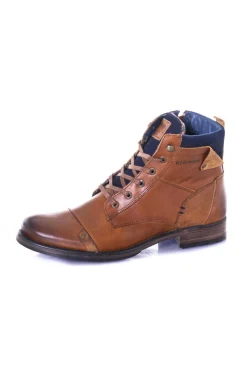 Boots / Bottes Homme Redskins Yani Cognac Marine