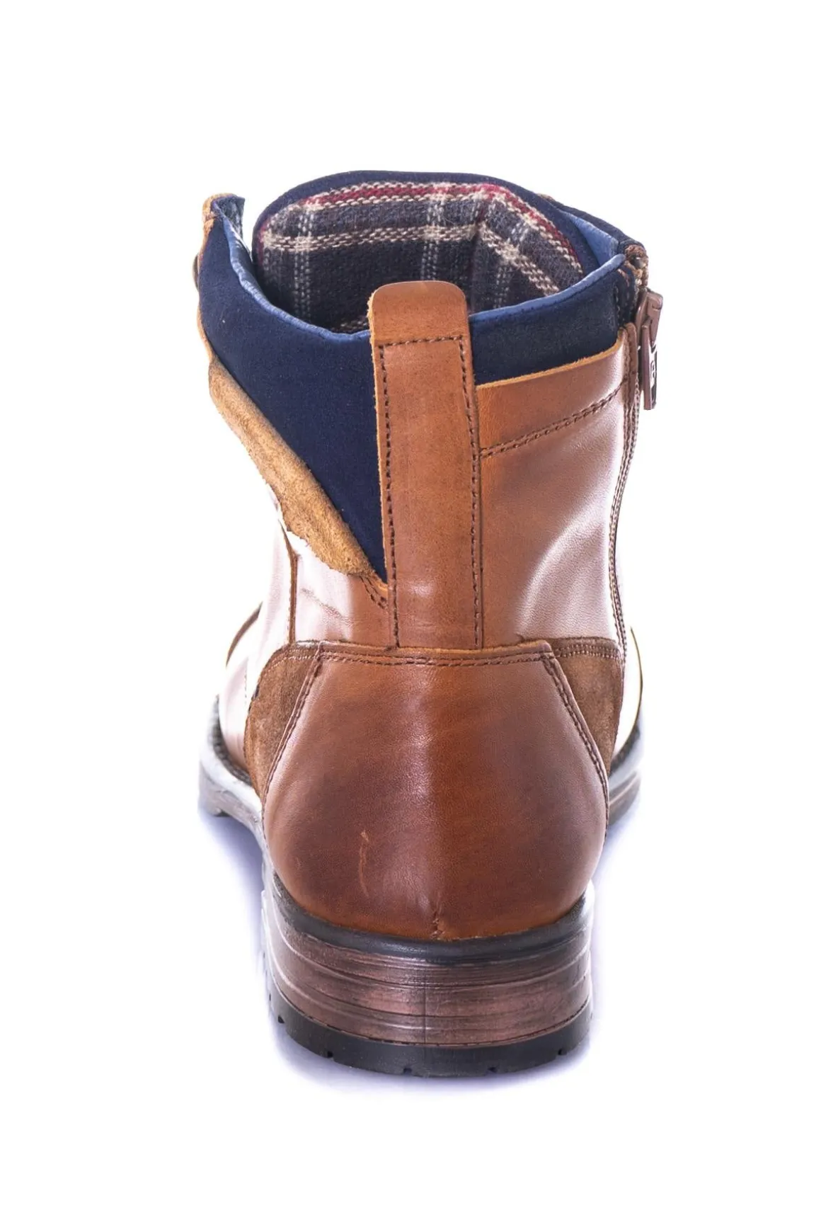 Boots / Bottes Homme Redskins Yani Cognac Marine