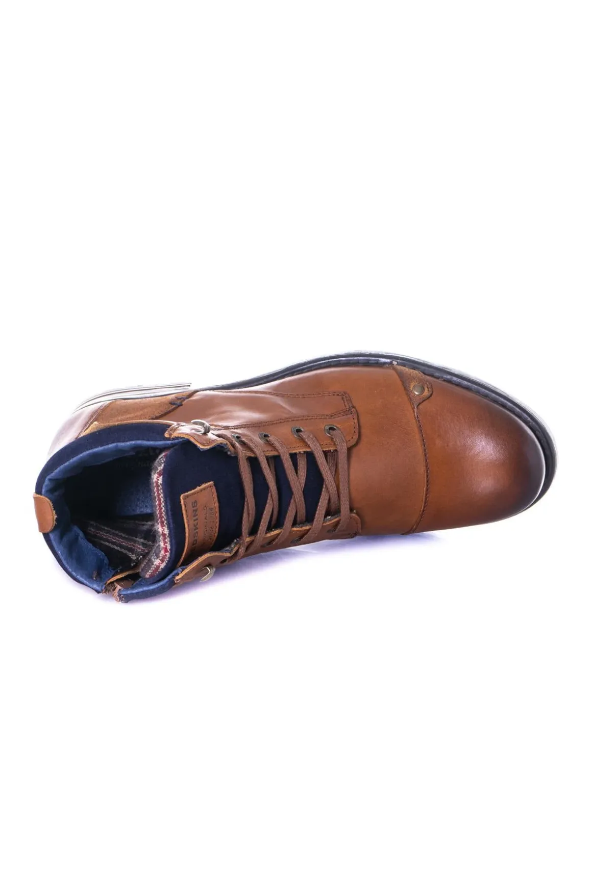 Boots / Bottes Homme Redskins Yani Cognac Marine