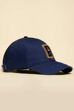 Casquette Homme Aeronautica Militare Ha1251Uct02261 08184 Blu Navy