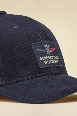 Casquette Homme Aeronautica Militare Ha1231Ct4238 08184 Blu Navy