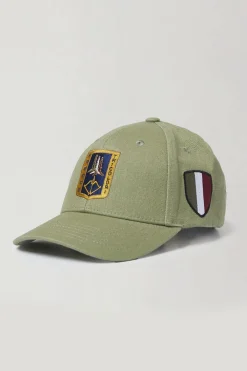 Casquette Homme Aeronautica Militare Ha1150Ct3043 07274 Olive Green