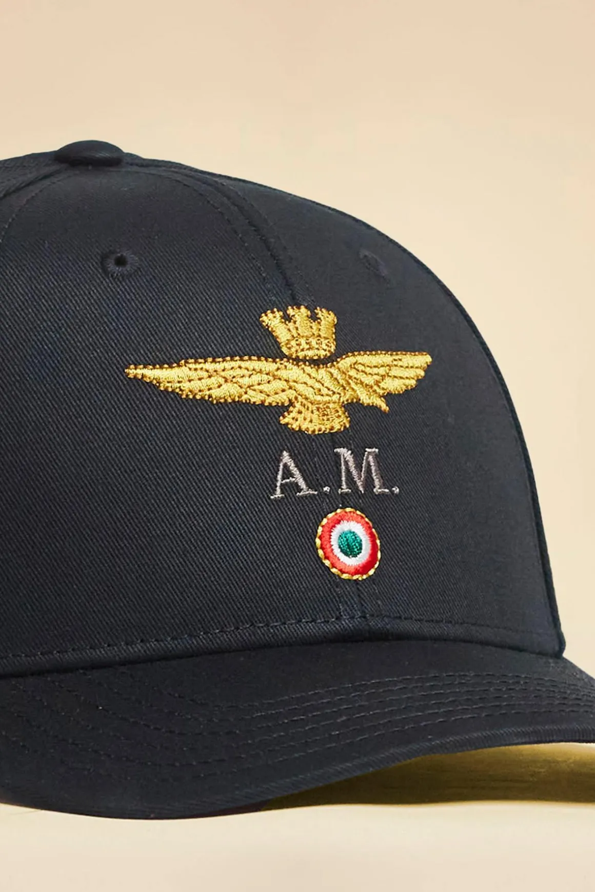 Casquette Homme Aeronautica Militare Ha1100Uct02848 34300 Jet Black