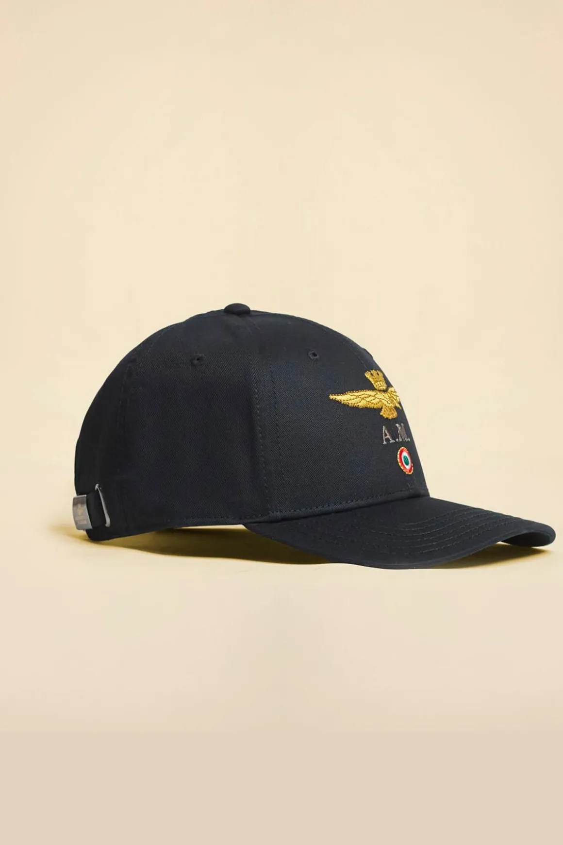 Casquette Homme Aeronautica Militare Ha1100Uct02848 34300 Jet Black