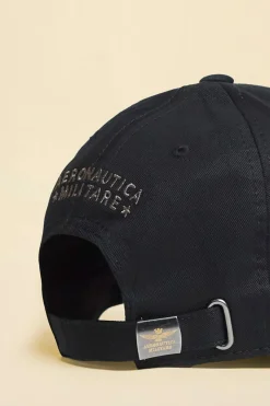 Casquette Homme Aeronautica Militare Ha1100Uct02848 34300 Jet Black