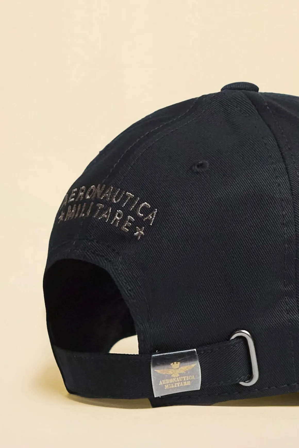 Casquette Homme Aeronautica Militare Ha1100Uct02848 34300 Jet Black