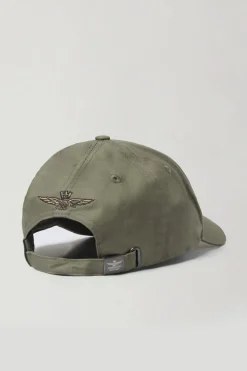 Casquette Homme Aeronautica Militare Ha1169Ct03299 07273 Sage Green