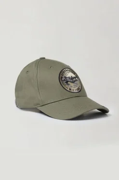 Casquette Homme Aeronautica Militare Ha1169Ct03299 07273 Sage Green