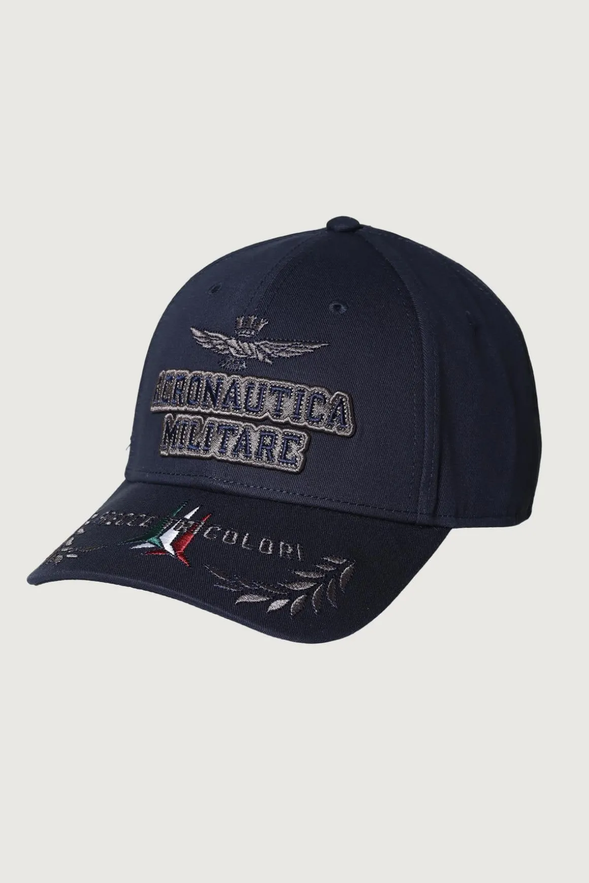 Casquette Homme Aeronautica Militare Ha1104Ct2261 08184 Blue