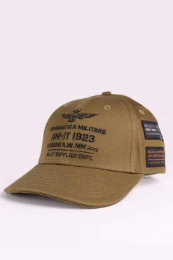 Casquette Homme Aeronautica Militare Ha1223Ct3299 07198 Dark Olive