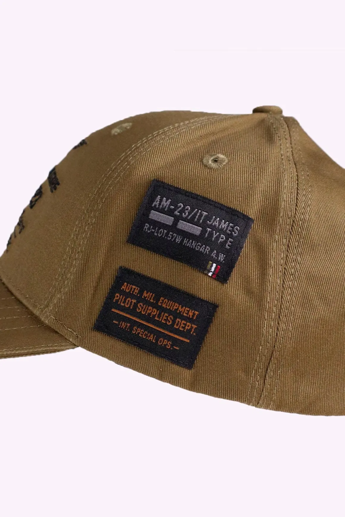 Casquette Homme Aeronautica Militare Ha1223Ct3299 07198 Dark Olive