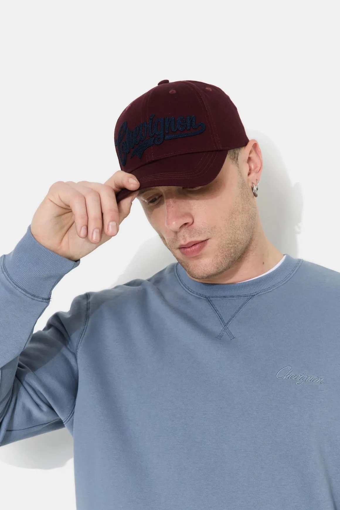 Casquette Homme Chevignon Dankees Bordeaux