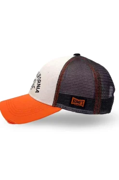 Casquette Homme Kome's Road California Kbs2502B Orange