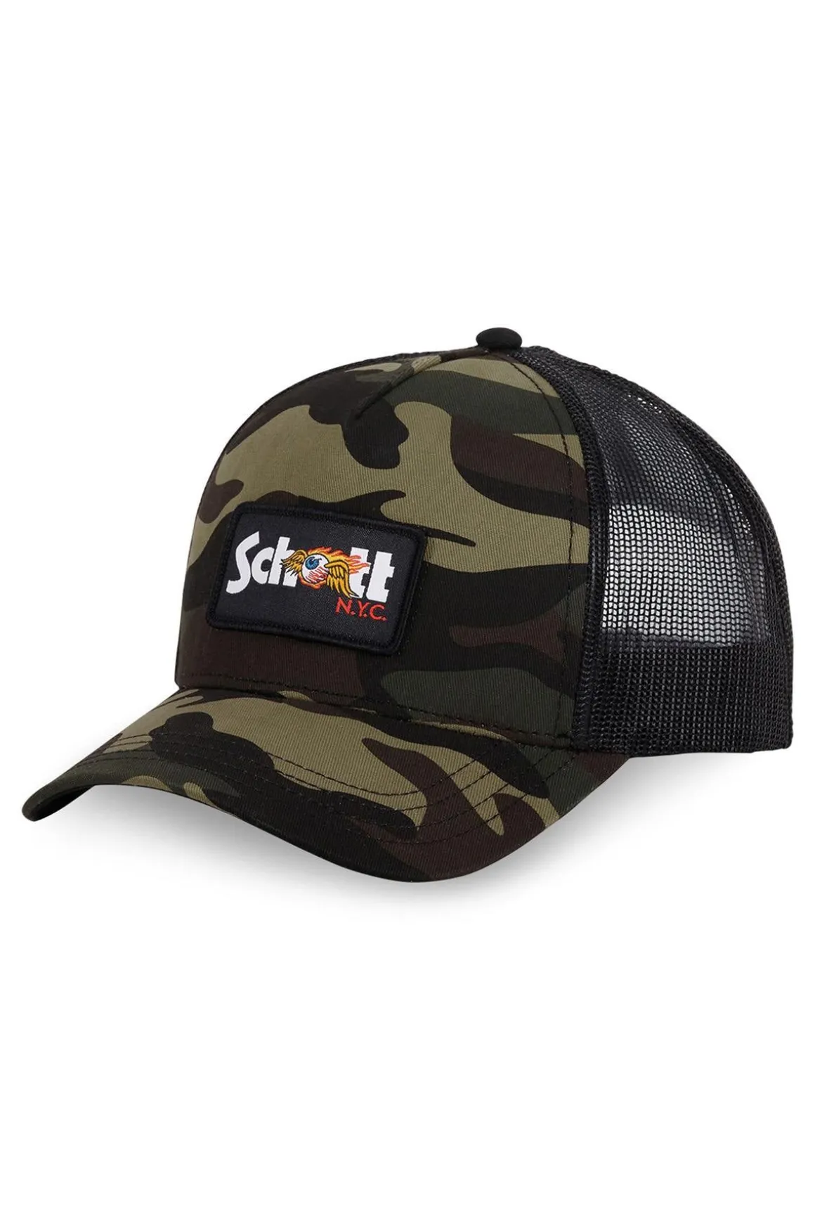 Casquette Homme Schott Casquette Cb Army