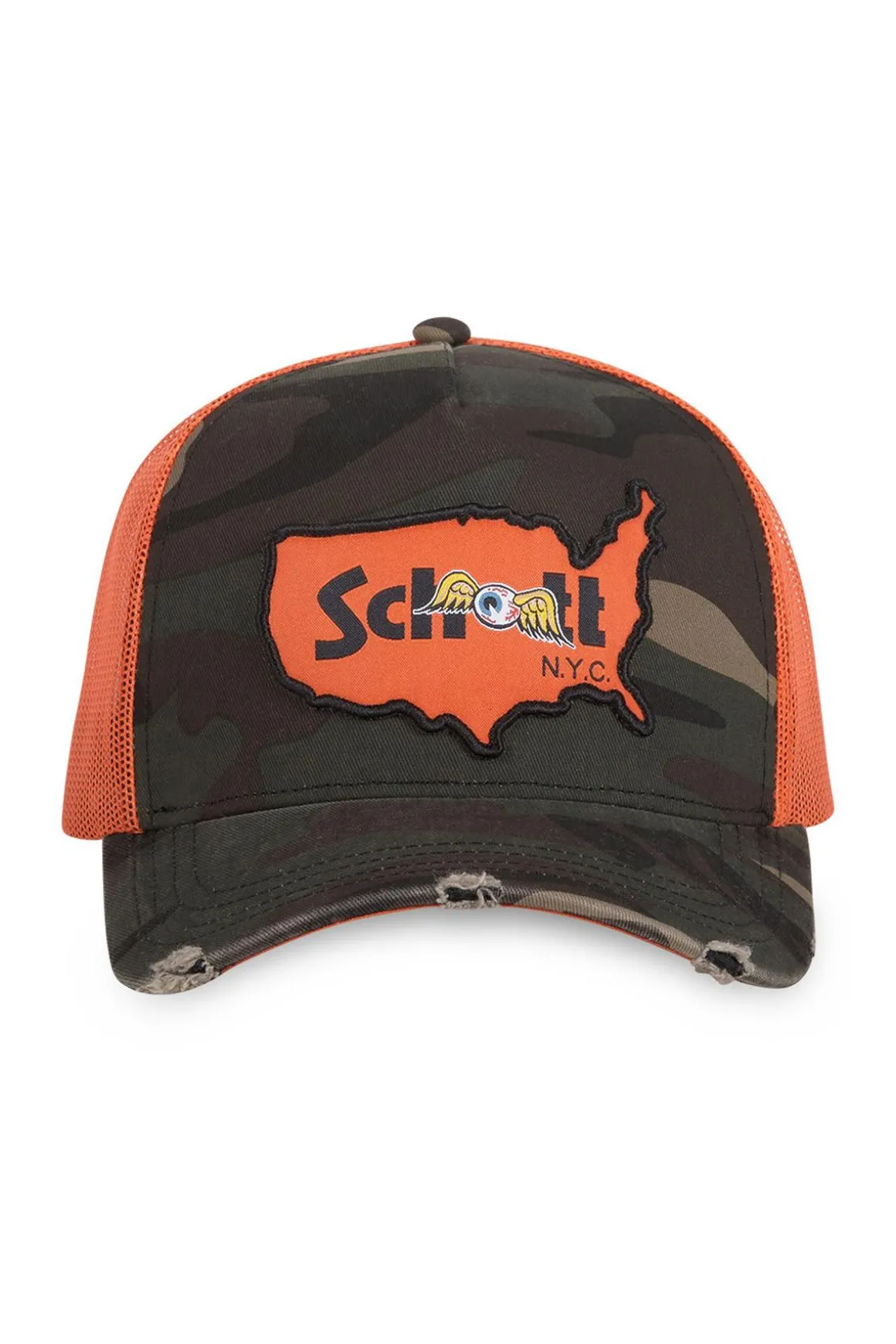 Casquette Homme Schott Casquette Ct Camo K