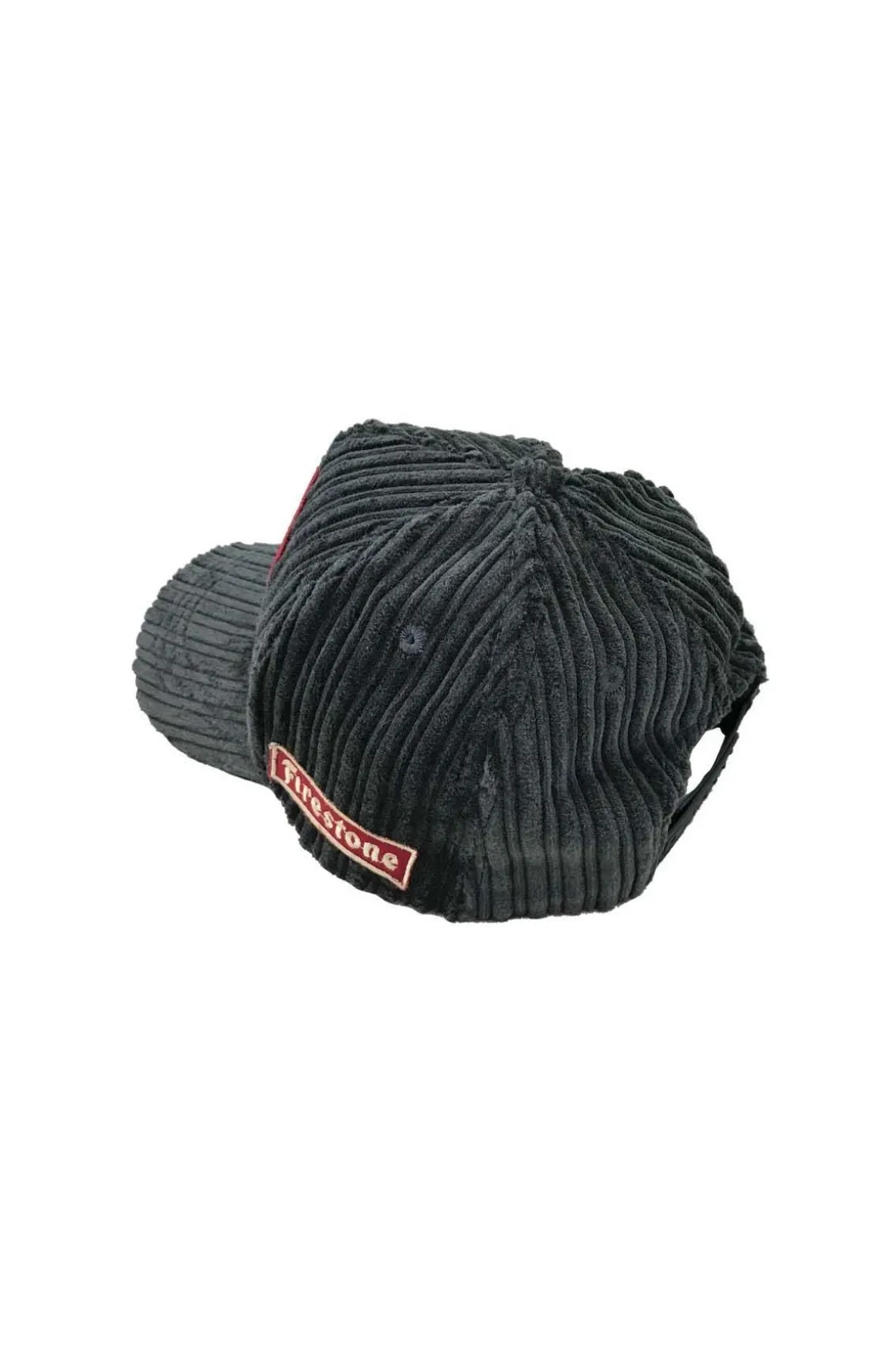 Casquette Homme Warson Motors Mechanic 53 Velour Carbone