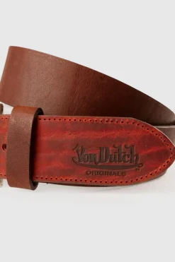 Ceinture Homme Von Dutch Ceinture Vd Orson Brown