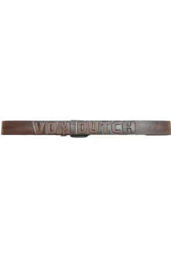 Ceinture Homme Von Dutch Vd Lingo Tabac