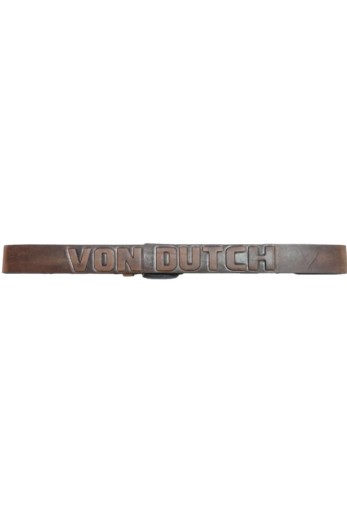 Ceinture Homme Von Dutch Vd Lingo Tabac