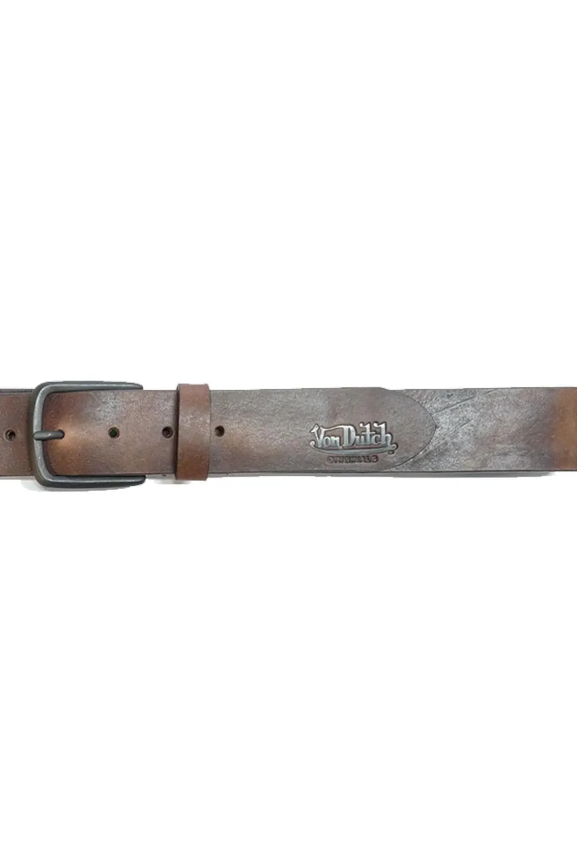 Ceinture Homme Von Dutch Vd Lingo Tabac