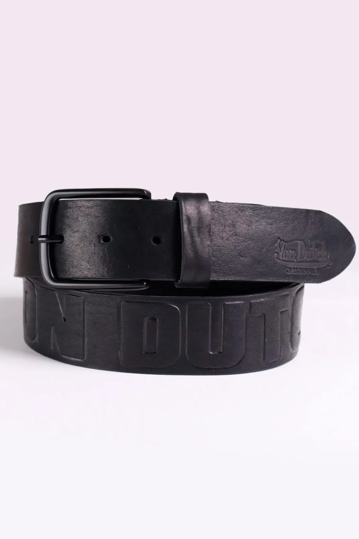 Ceinture Homme Von Dutch Vd Lingo Noir