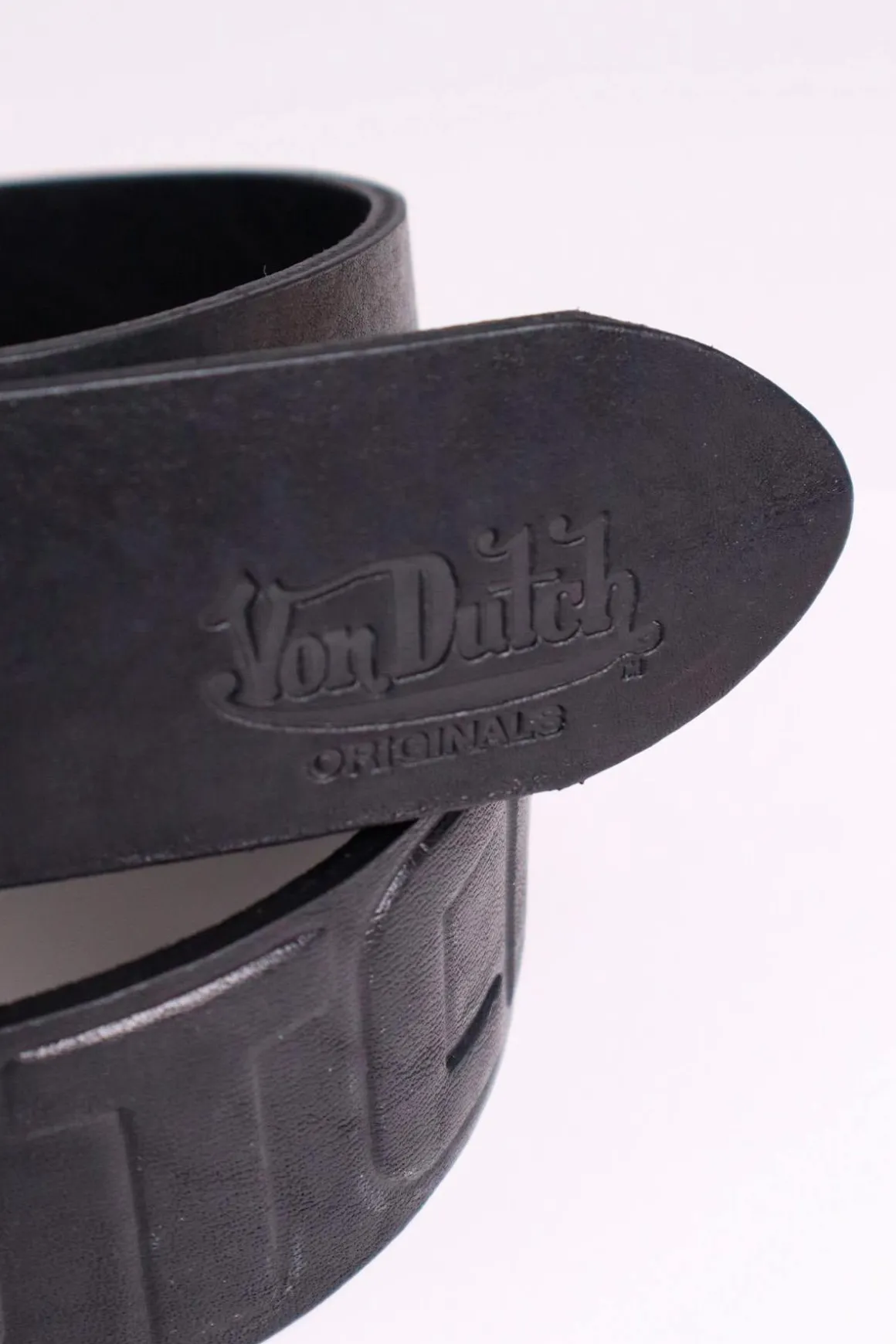 Ceinture Homme Von Dutch Vd Lingo Noir